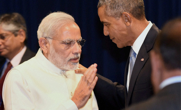 Prime Minister Narendra Modi talks with US President Barack Obama in New York (Photo: AP) Prime Minister Narendra Modi talks with US President Barack Obama in New York (Photo: AP)